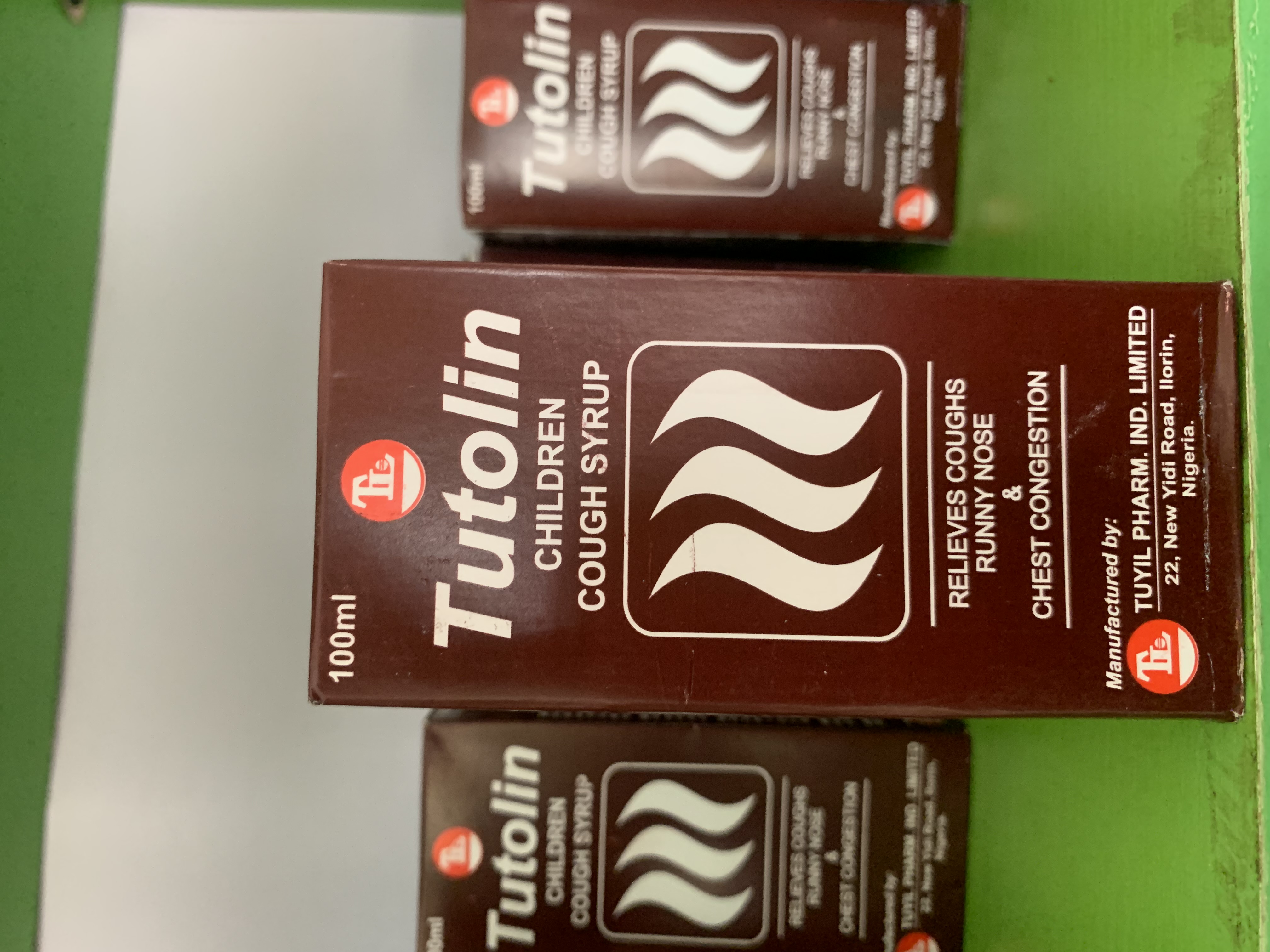 Tutolin cough syrup